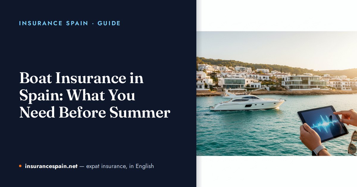 Boat Insurance in Spain: What You Need Before Summer