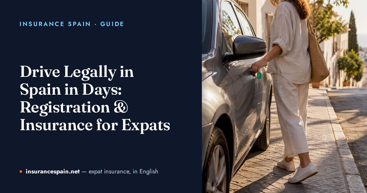 Drive Legally in Spain in Days: Registration & Insurance for Expats