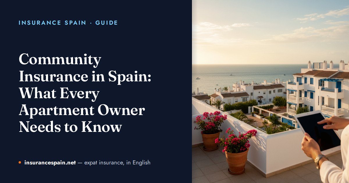 Community Insurance in Spain: What Every Apartment Owner Needs to Know