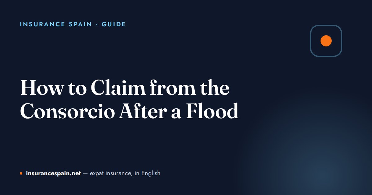 How to Claim from the Consorcio After a Flood