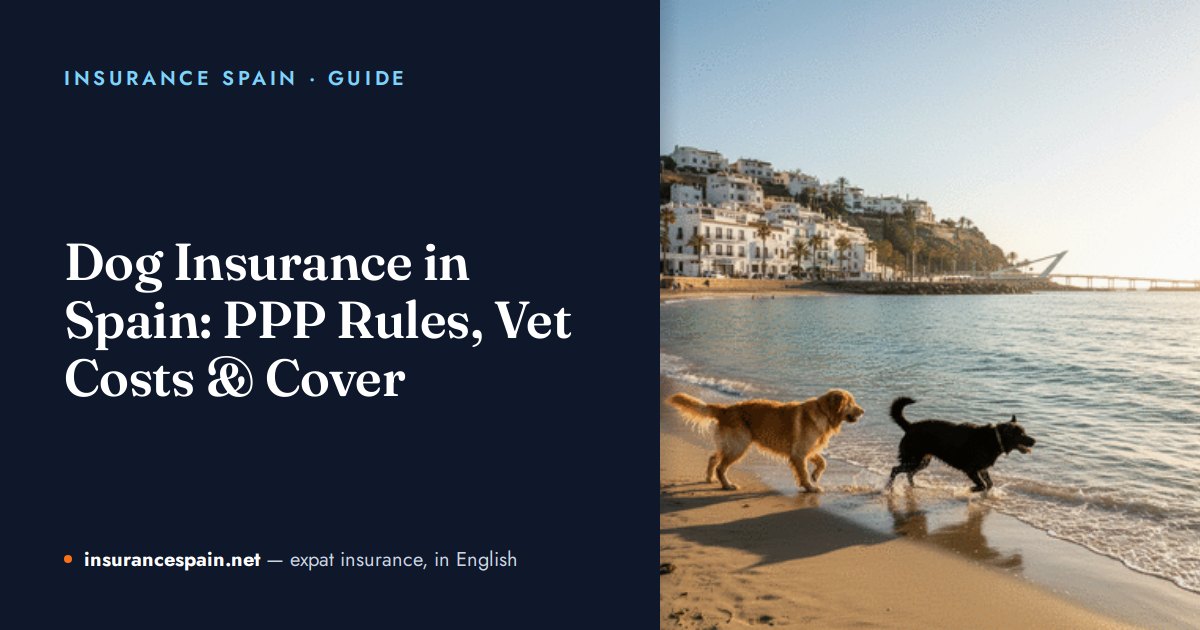 Dog Insurance in Spain: PPP Rules, Vet Costs & Cover