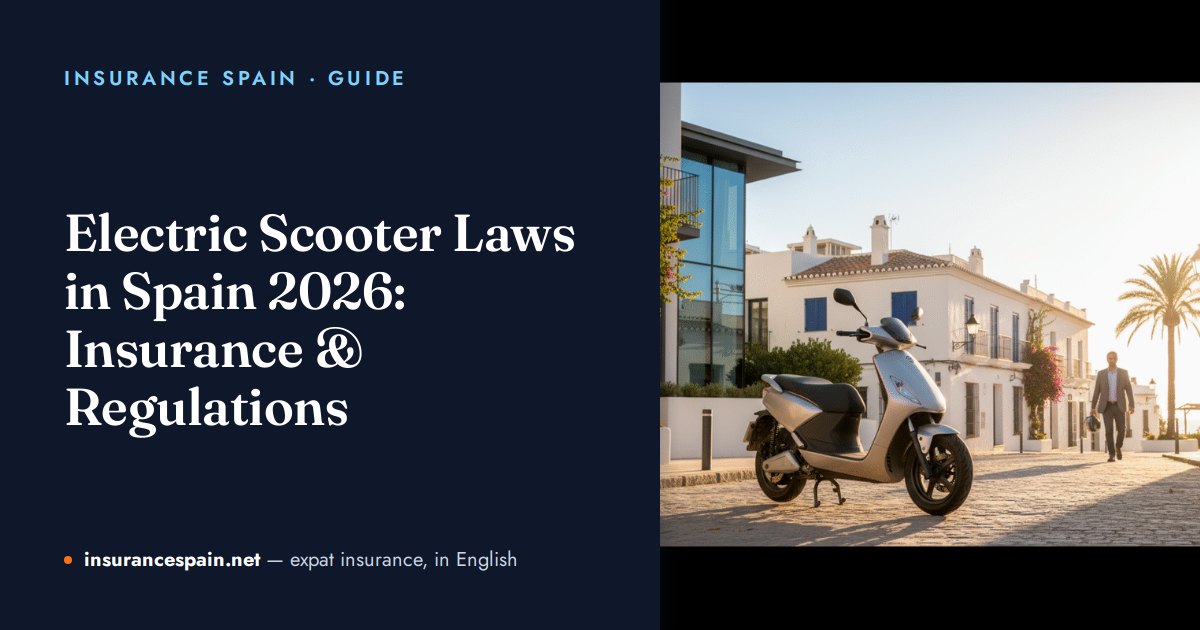 Electric Scooter Laws in Spain 2026: Insurance & Regulations