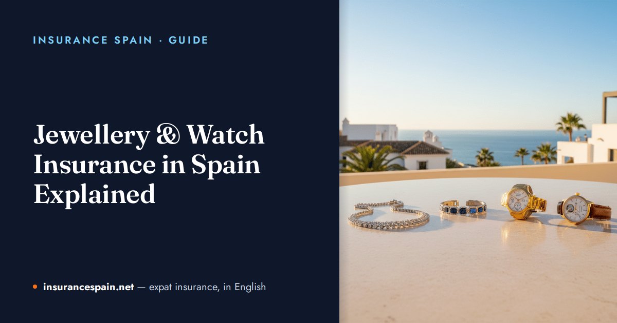 Jewellery & Watch Insurance in Spain Explained