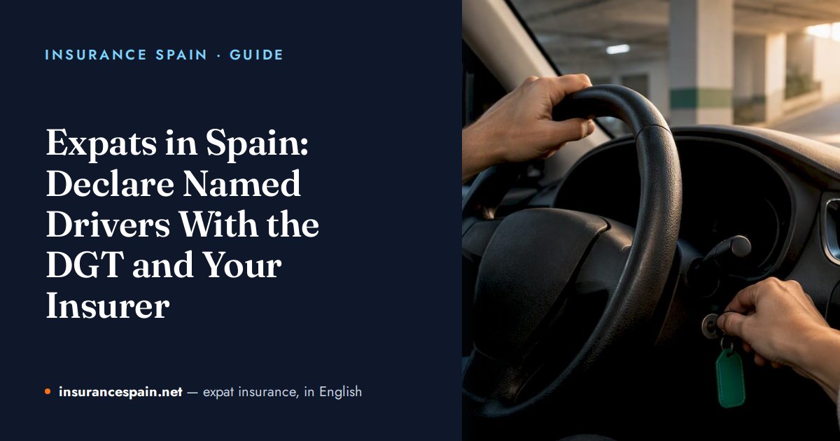 Expats in Spain: Declare Named Drivers With the DGT and Your Insurer
