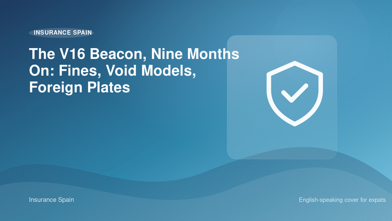 The V16 Beacon, Nine Months On: Fines, Void Models, Foreign Plates